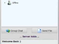 Messenger main window