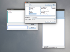 Send file to your friends over the network