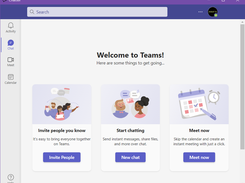 Microsoft Teams open