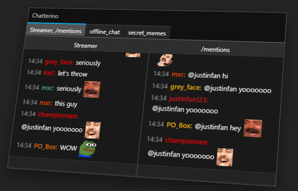 Chatterino Screenshot 1