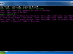 Chat Terminal in Windows 7