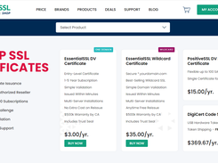 CheapSSLShop Screenshot 1