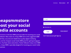 Cheapsmmstore Screenshot 1