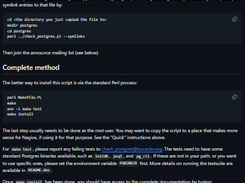 check_postgres Screenshot 1