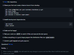 checkboxes.js Screenshot 1
