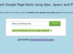 Check Google Pagerank PHP