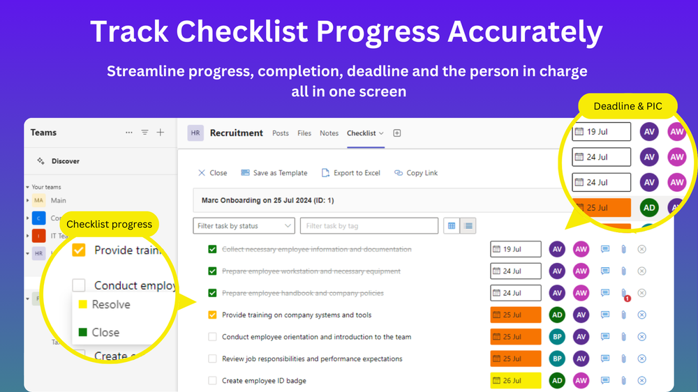 Checklist As A Service Screenshot 1