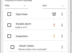Checklist Screenshot 4