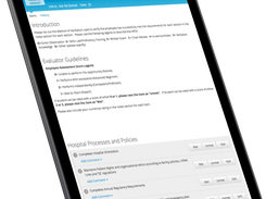HealthStream Checklist Screenshot 1