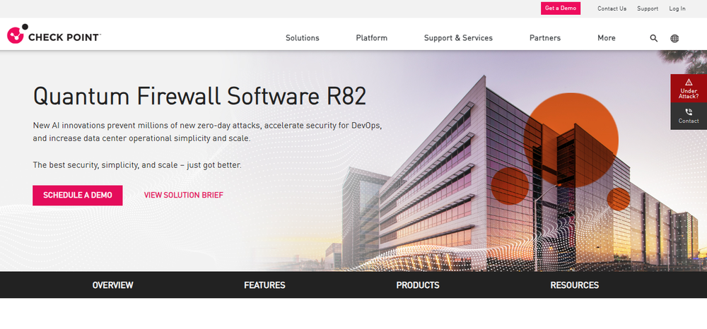 Quantum Firewall Software R82 Screenshot 1
