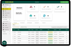 Payment dashboard