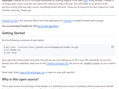 Cheddar for iOS Screenshot 1