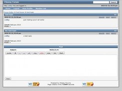 Cheesy Forum Screenshot 3