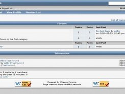 Cheesy Forum Screenshot 2