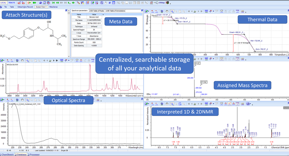 ChemAnalytical Workbook Screenshot 1