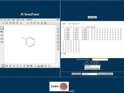 01-Drawing mode with JChemPaint