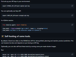 ChemCrow Screenshot 1