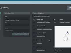 ChemInventory Screenshot 1