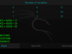 simultaneous equations