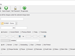 Report Screen