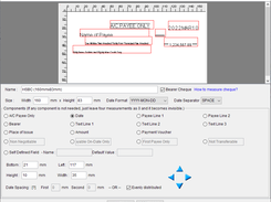 Adjust Cheque Layout