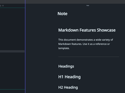 Markdown Editing