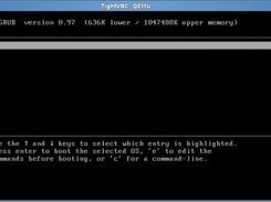 GRUB bootloading