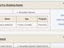 ChildCare Manager - Parent Portal for New Child Enrollment