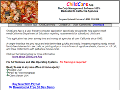 ChildCareApp Screenshot 1