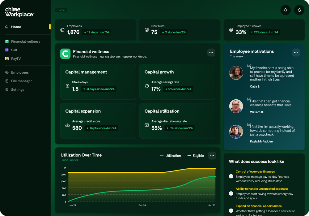 Chime Workplace Screenshot 1