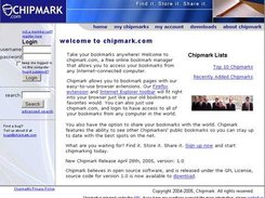 Front page of Chipmark.com