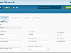 ChiroFusion Patient Dashboard