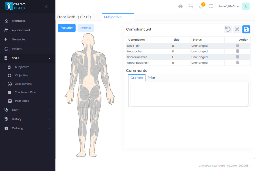 ChiroSuiteEHR Screenshot 1