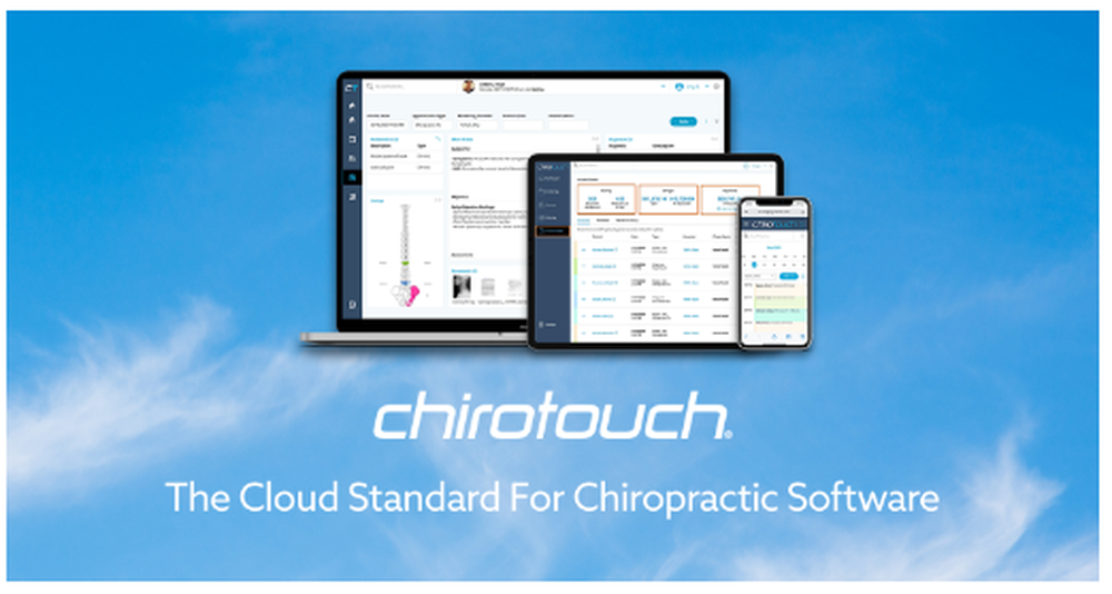 The Standard in Cloud Chiropractic Software
