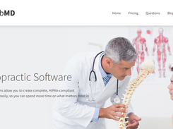 ChiroWebMD Screenshot 1