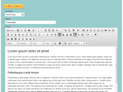 Creating a newsletter
