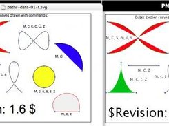 SVG import is getting better (left).