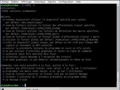 The command line interface is also available