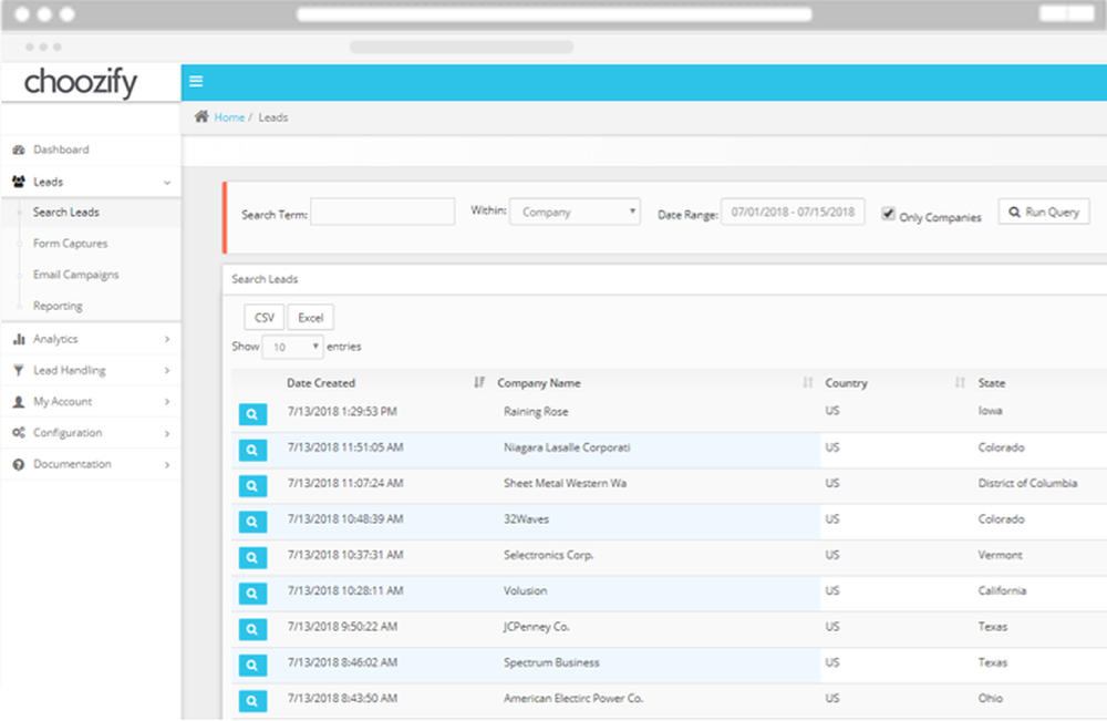 Choozify Visitor ID Screenshot 1