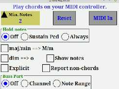 Chord Reporter Screenshot 1