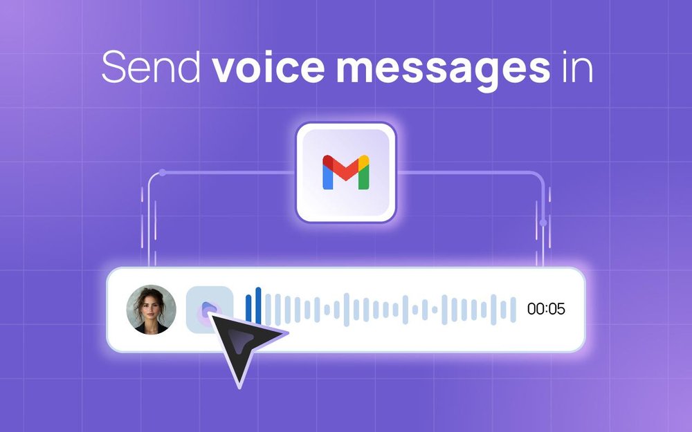 Send voice messages in Gmail