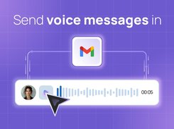 Send voice messages in Gmail