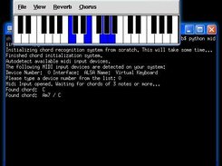 Proof of concept realtime recognition from MIDI device.