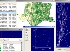 A screenshot of using x-win32