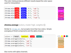 Chroma.js Screenshot 1