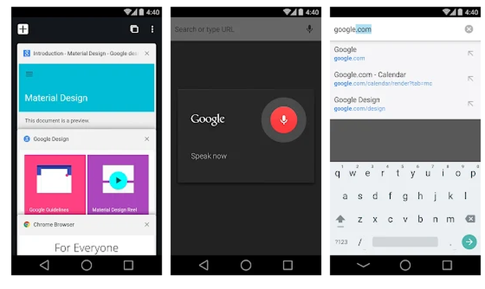 Chrome Canary Screenshot 1
