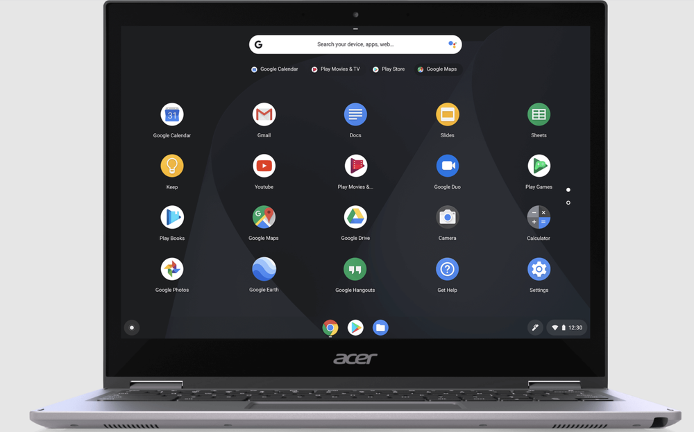 Chrome OS Screenshot 1