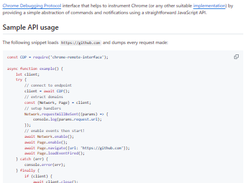 chrome-remote-interface Screenshot 1