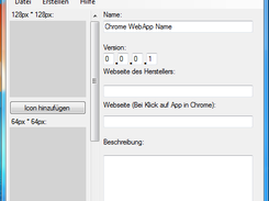 ChromeWebApp Creator Screenshot 2