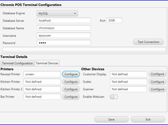 PoS terminal config 2